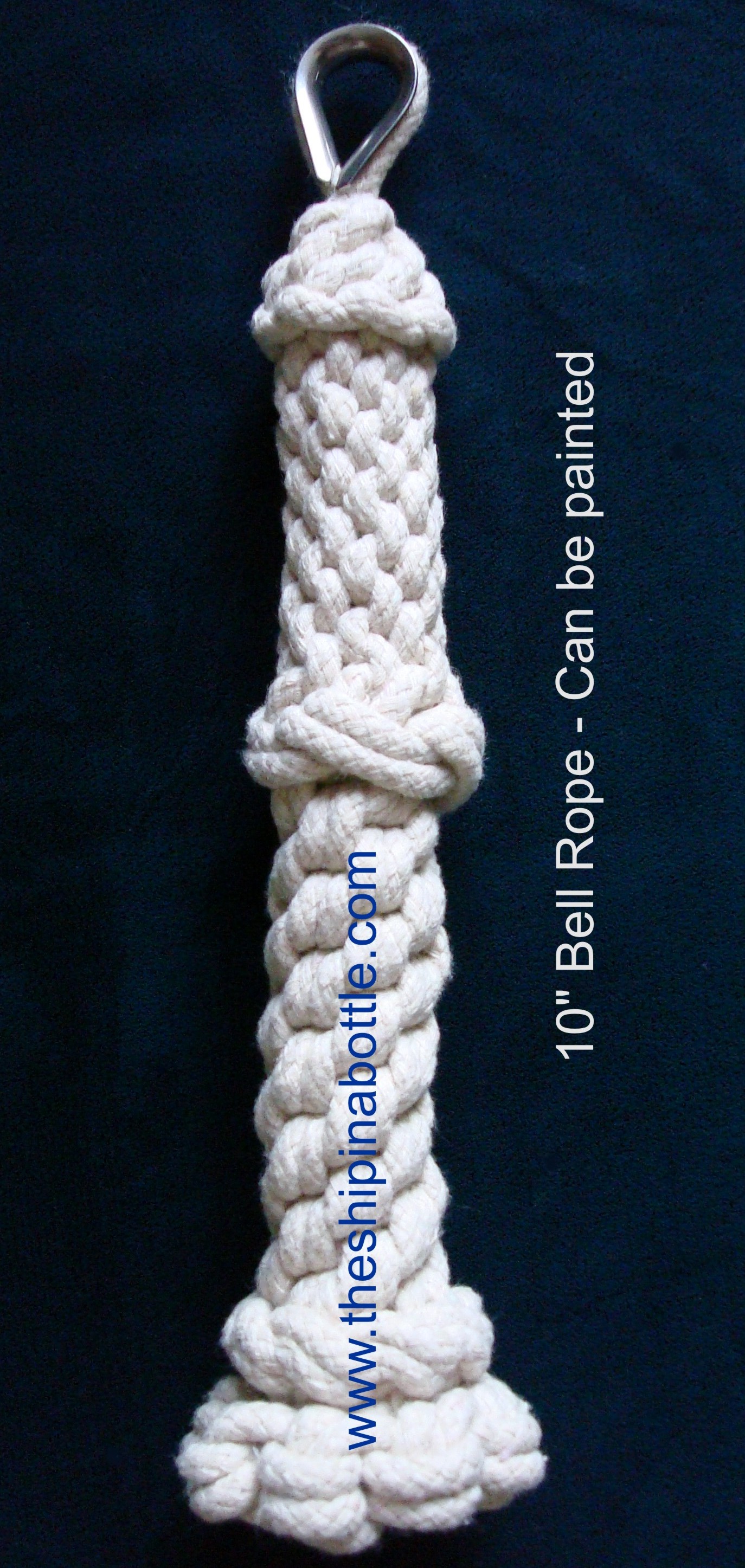 10 Inch Bell Rope with Thimble