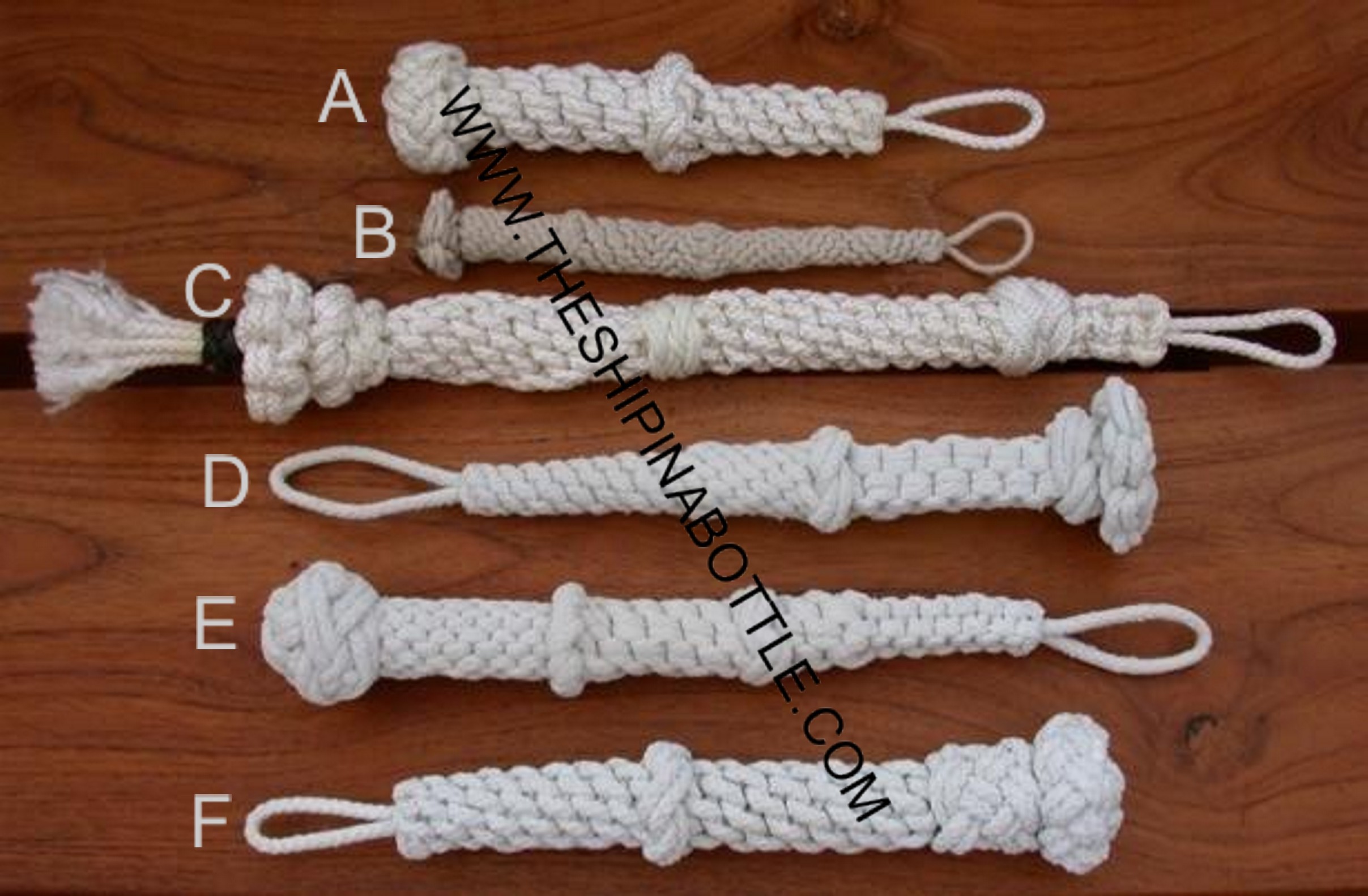 Cotton Bell Rope Samples - Paintable!
