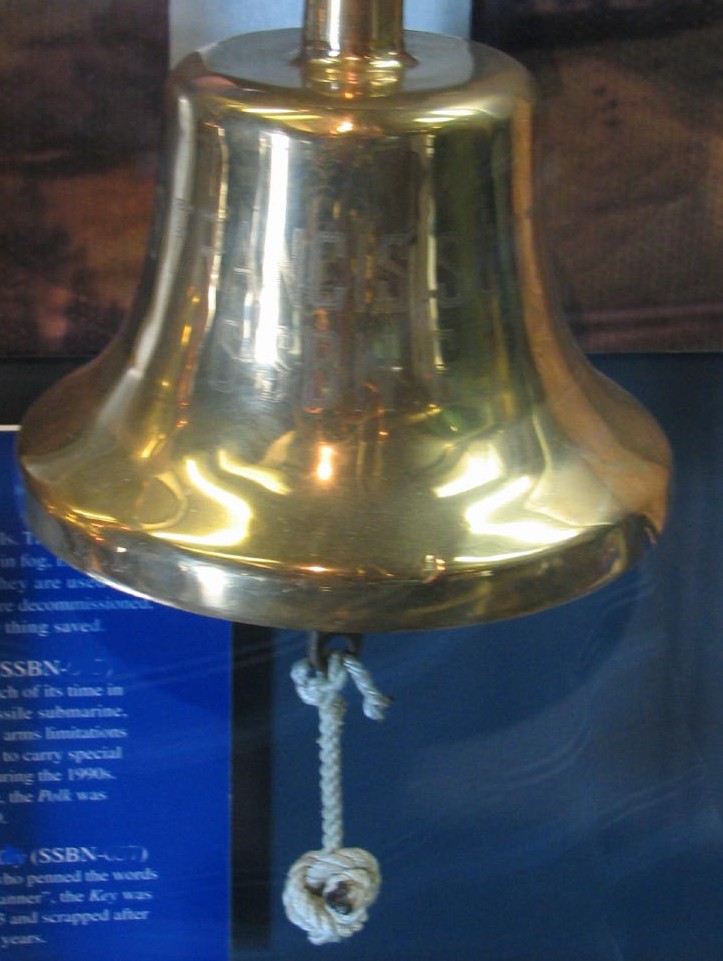 US Navy Ship's Bell With Rope (?)