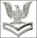  E5 - Second Class Petty Officer Mirror Finish - Cap Insignia 